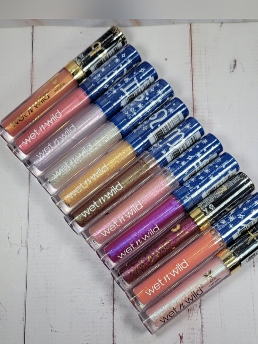 Wet n Wild Color Icon Zodiac Lip Gloss Bundle NEW!